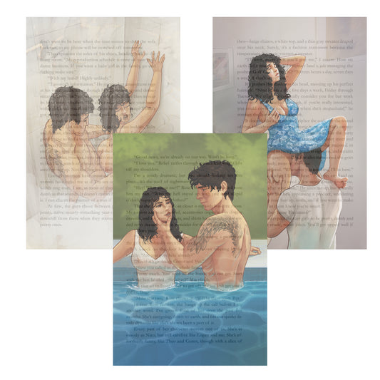 NSFW  Transparent Book Art Packs - Hayes Brothers Series